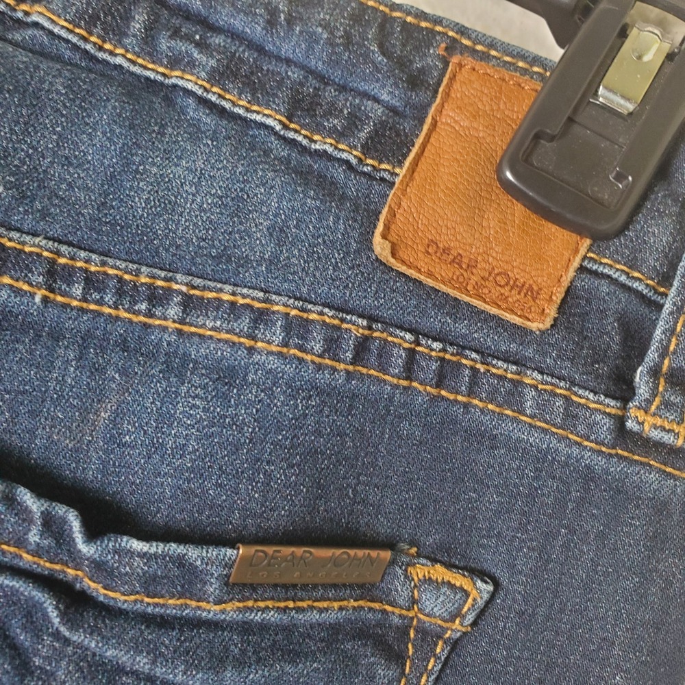 Dear John Downtown Jeans Dark Wash Straight Leg Size 25 Style DJ-SL2004DTN - Picture 5 of 11